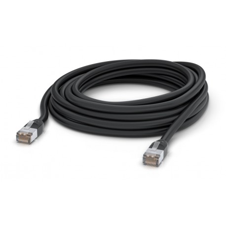 Ubiquiti UniFi patch cable outdoor - venkovní STP, Cat5e, černý, délka 8m