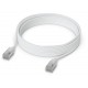 Ubiquiti UniFi Premium Patch Cable 3m - Patch kabel, Cat6a, Etherlighting, bílý, délka 3m