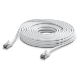 Ubiquiti UniFi Premium Patch Cable Outdoor 15m - Patch kabel, Cat6a, venkovní, bílý, 15m
