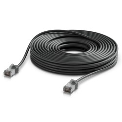 Ubiquiti UniFi Premium Patch Cable Outdoor 15m - Patch kabel, Cat6a, venkovní, černý, 15m
