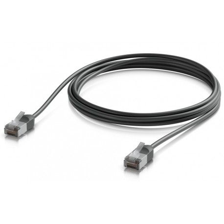 Ubiquiti UniFi Premium Patch Cable Outdoor 2m - Patch kabel, Cat6a, venkovní, černý, 2m