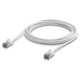 Ubiquiti UniFi Premium Patch Cable Outdoor 3m - Patch kabel, Cat6a, venkovní, bílý, 3m