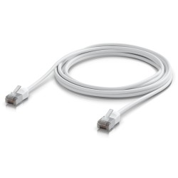 Ubiquiti UniFi Premium Patch Cable Outdoor 3m - Patch kabel, Cat6a, venkovní, bílý, 3m