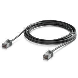 Ubiquiti UniFi Premium Patch Cable Outdoor 3m - Patch kabel, Cat6a, venkovní, černý, 3m