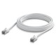 Ubiquiti UniFi Premium Patch Cable Outdoor 5m - Patch kabel, Cat6a, venkovní, bílý, 5m