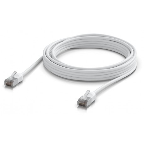 Ubiquiti UniFi Premium Patch Cable Outdoor 5m - Patch kabel, Cat6a, venkovní, bílý, 5m