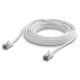 Ubiquiti UniFi Premium Patch Cable Outdoor 8m - Patch kabel, Cat6a, venkovní, bílý, 8m