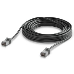 Ubiquiti UniFi Premium Patch Cable Outdoor 8m - Patch kabel, Cat6a, venkovní, černý, 8m