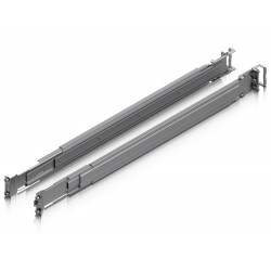Ubiquiti UniFi Sliding Rack Rails - Teleskopické ližiny pro UniFi switche XG/HD, nosnost 45kg, hloubka 600–1066mm