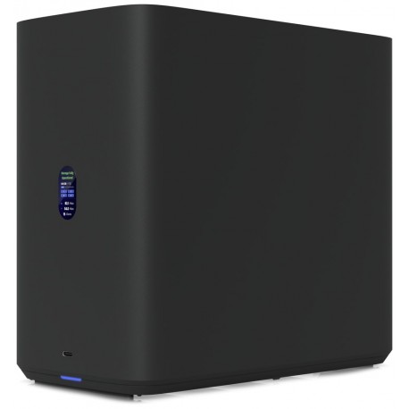 Ubiquiti UniFi UNAS 4 B - NAS server, 4x 3,5" slot HDD, 2x M.2 NVMe SSD slot, RAID, 2.5GbE, 5Gbps USB-C, PoE+++, černý