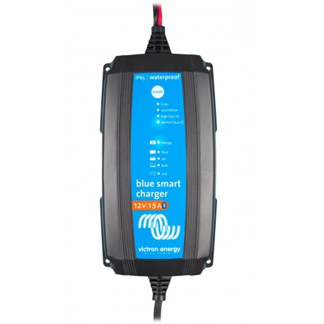 Victron BlueSmart IP65 chytrá nabíječka baterií 12V/15A + DC konektor