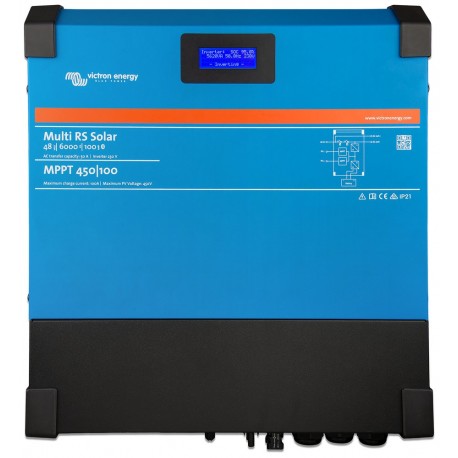 Victron Multi RS Solar hybridní měnič 48V/6,0 kW/100-450/100, 230V