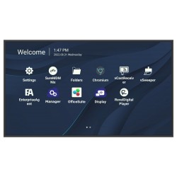 ViewSonic  Prezentační Display CDE6530/65"/24-7 LCD/3840x2160/8ms/450cd/HDMI x 2/DVI/USB A x 2/USB-C/RJ45/RS232/repro/An