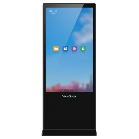ViewSonic e-Poster EP5542T/ 55"/DLED/ IR 32 Touch/ 3840 x 2160/ 450cd/ DP / HDMI x 3 /VGA /RS232 in x 1 /USB x 3 /SPDIF/
