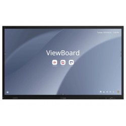 ViewSonic Flat Touch Display IFP7563-1C/75" 4K UHD,50 multi-point PCAP,9H,450nits, 16G RAM/128G,HDMI,DP,USB,RJ45, RS232
