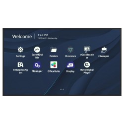 ViewSonic Prezentační Display CDE7530/75"/24-7 LCD/3840x2160/8ms/450cd/HDMI x 3/USB A x 2/USB-C/RJ45/RS232/repro/Android