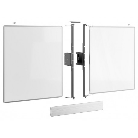 Vogels Postranní tabule 65" pro lifty RISE 5xxx, bílá keramika pro psaní fixem, magnetický zámek