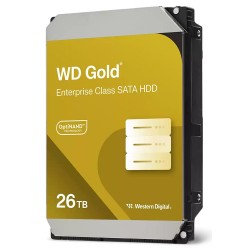WD GOLD 26TB / WD261KRYZ / SATA 6Gb/s / Interní 3,5" / 7200rpm / 512MB