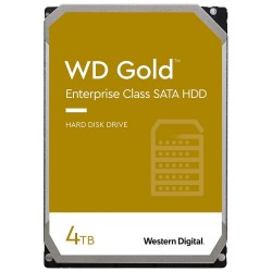 WD GOLD 4TB / WD4004FRYZ / SATA 6Gb/s / Interní / 3,5" / 7200rpm / 256MB