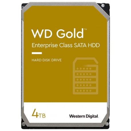 WD GOLD 4TB / WD4004FRYZ / SATA 6Gb/s / Interní / 3,5" / 7200rpm / 256MB