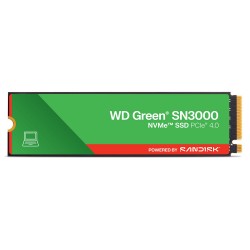 WD Green SN3000 500GB SSD Powered by SANDISK / NVMe M.2 PCIe Gen4 / Interní / M.2 2280