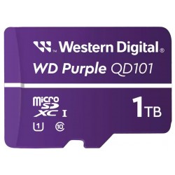 WD PURPLE 1TB MicroSDXC QD101 / WDD100T1P0C / CL10 / U1 /