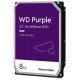 WD PURPLE 8TB / WD85PURZ / SATA 6Gb/s / Interní 3,5"/ 5640 rpm / 256MB