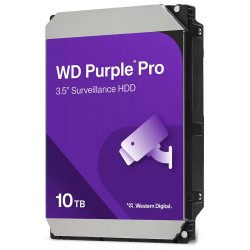 WD PURPLE PRO 10TB / WD102PURP / SATA 6Gb/s / Interní 3,5"/ 7200 rpm / 512MB