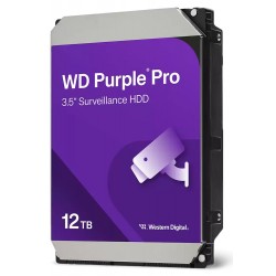WD PURPLE PRO 12TB / WD122PURP / SATA 6Gb/s / Interní 3,5"/ 7200 rpm / 512MB