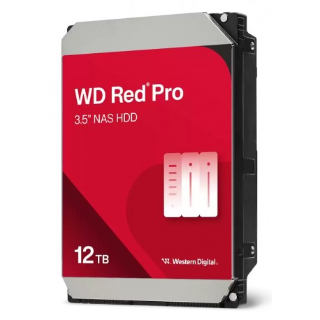 WD RED Pro 12TB / WD122KFBX / SATA 6Gb/s / Interní 3,5"/ 7200 rpm / 512MB