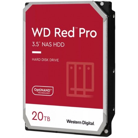 WD RED PRO 20TB / WD202KFGX / SATA III/  Interní 3,5"/ 7200rpm / 512MB