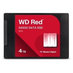 WD RED SSD SA500 4TB Powered by SANDISK / Interní / 2,5" / SATAIII / 3D NAND