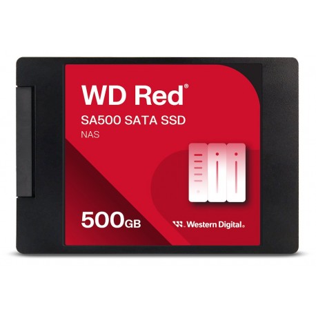 WD RED SSD SA500 500GB Powered by SANDISK / Interní / 2,5" / SATAIII / 3D NAND