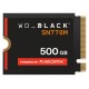 WD SSD Black SN770M 500GB Powered by SANDISK / NVMe M.2 PCIe Gen4 / Interní / M.2 2230