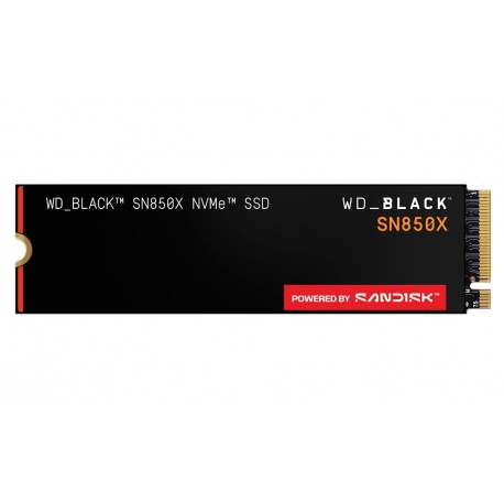 WD SSD Black SN850X 2TB Powered by SANDISK / NVMe M.2 PCIe Gen4 / Interní / M.2 2280
