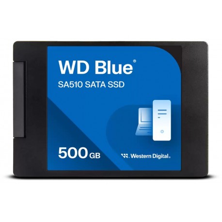 WD SSD BLUE SA510 500GB Powered by SANDISK / SATA III / Interní 2,5" / 7mm