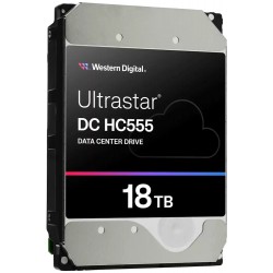 WD Ultrastar DC HC555 18TB / 0B48723 / SATA 6Gb/s / Interní / 3,5" / 7200rpm / 512MB