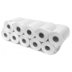 X-POS papírové termo kotoučky 55g/m2, průměr 40mm, šířka 57mm, dutinka 12mm - balení 10ks