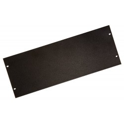 XtendLan 4U záslepka 19", černá, kovová