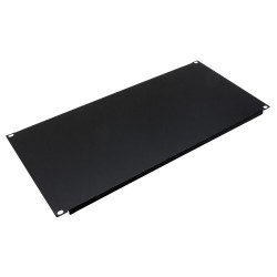 XtendLan 5U záslepka 19", černá, kovová