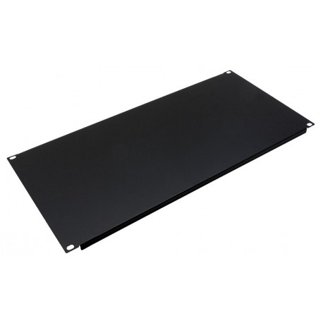 XtendLan 5U záslepka 19", černá, kovová