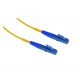 XtendLan FO patch LC-LC 0.5m 9/125, simplex, ultraflexibilní G.657.A1, LS0H, průměr 2mm, krátký vývod
