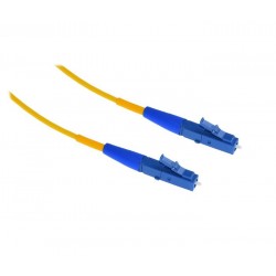 XtendLan FO patch LC-LC 0.5m 9/125, simplex, ultraflexibilní G.657.A1, LS0H, průměr 2mm, krátký vývod