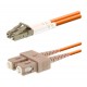XtendLan FO patch LC-SC 5m 62,5/125 duplex, LS0H
