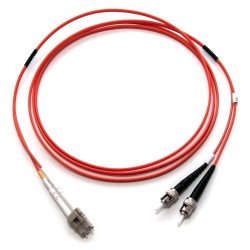 XtendLan FO patch LC-ST 2m 62,5/125 duplex, LS0H