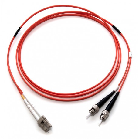 XtendLan FO patch LC-ST 3m 62,5/125 duplex, LS0H