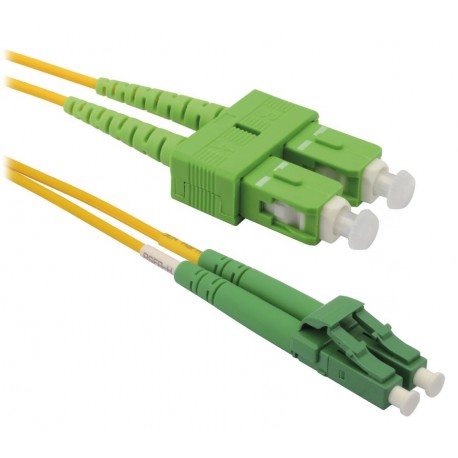 XtendLan FO patch LC/APC-SC/APC 5m 9/125 duplex, G.652d, LS0H