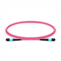 XtendLan FO patch MPO(f)-MPO(f), 1m, OM4, 12/12, kabel kulatý 3mm, křížený (Type B)