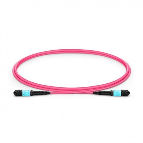 XtendLan FO patch MPO(f)-MPO(f), 1m, OM4, 12/12, kabel kulatý 3mm, křížený (Type B)