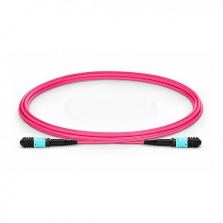 XtendLan FO patch MPO(f)-MPO(f), 2m, OM4, 12/12, kabel kulatý 3mm, křížený (Type B)